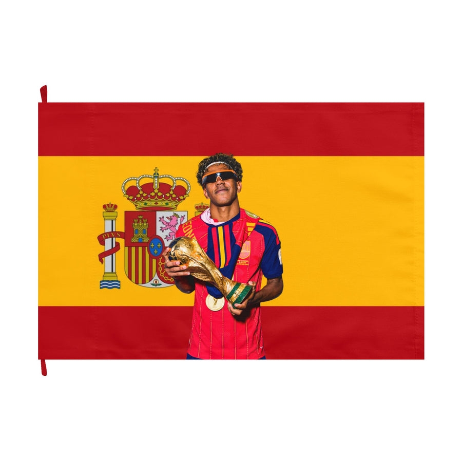 Double-Sided Lamine Yamal Spain FIFA World Cup 2026 Champion Flag I Football