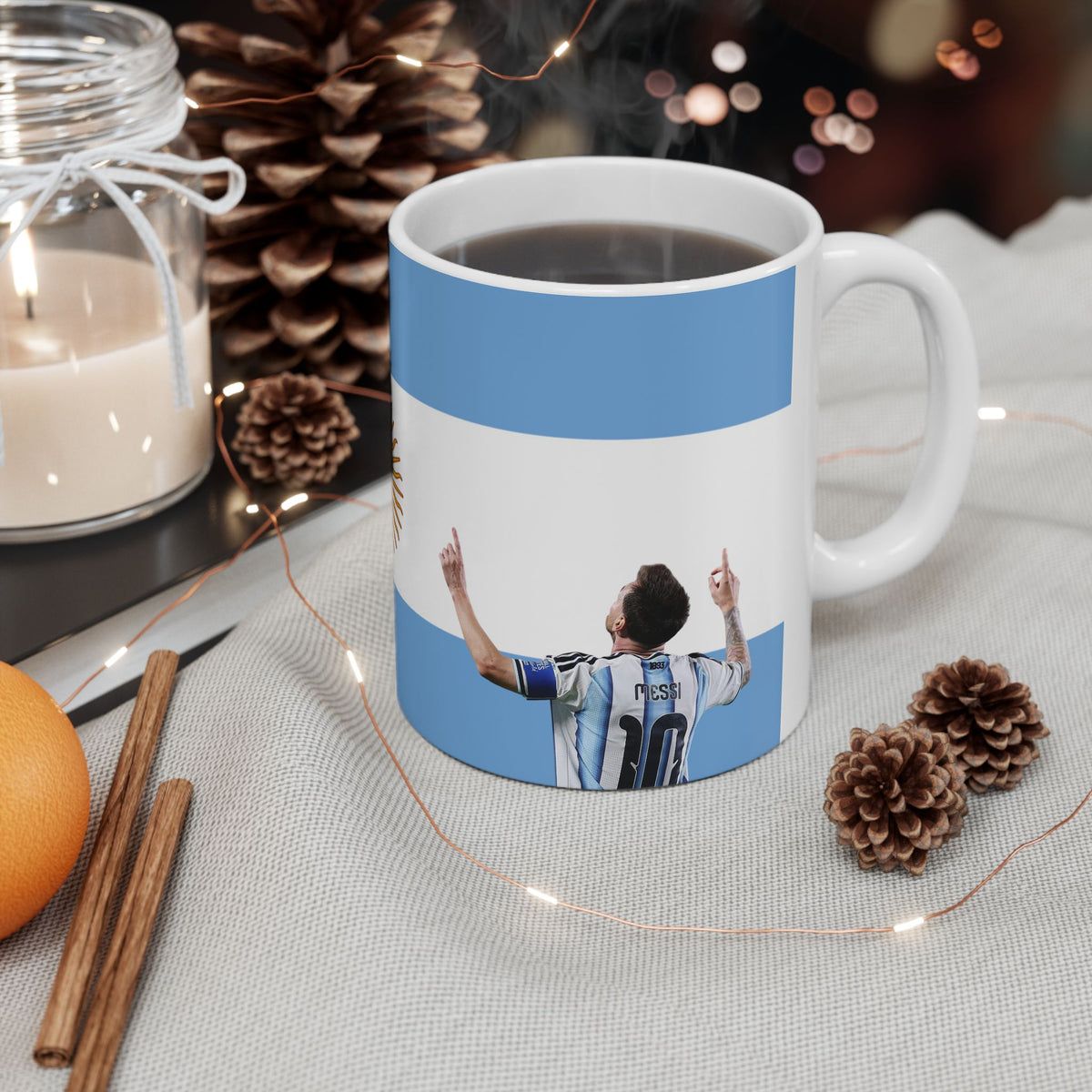 Lionel Messi Argentina FIFA World Cup 2026 Football Mug