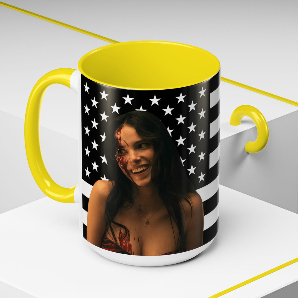 Inde Navarette Black America Flag Mug I Obsession