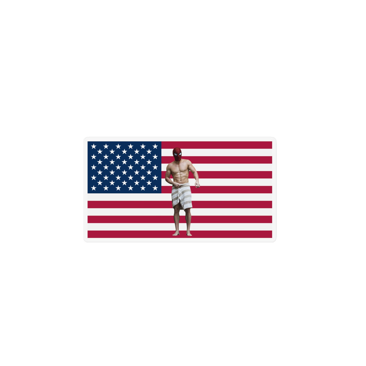 Spidermen Brand New Day America Flag Magnet