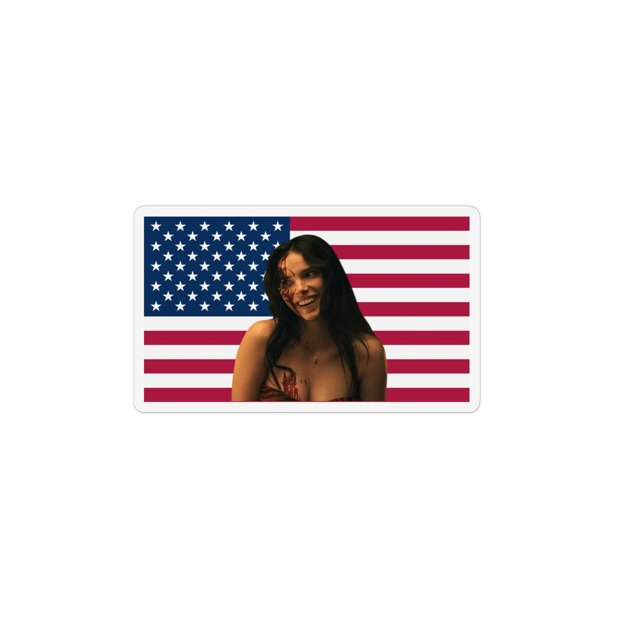Inde Navarette America Flag Magnet I Obsession