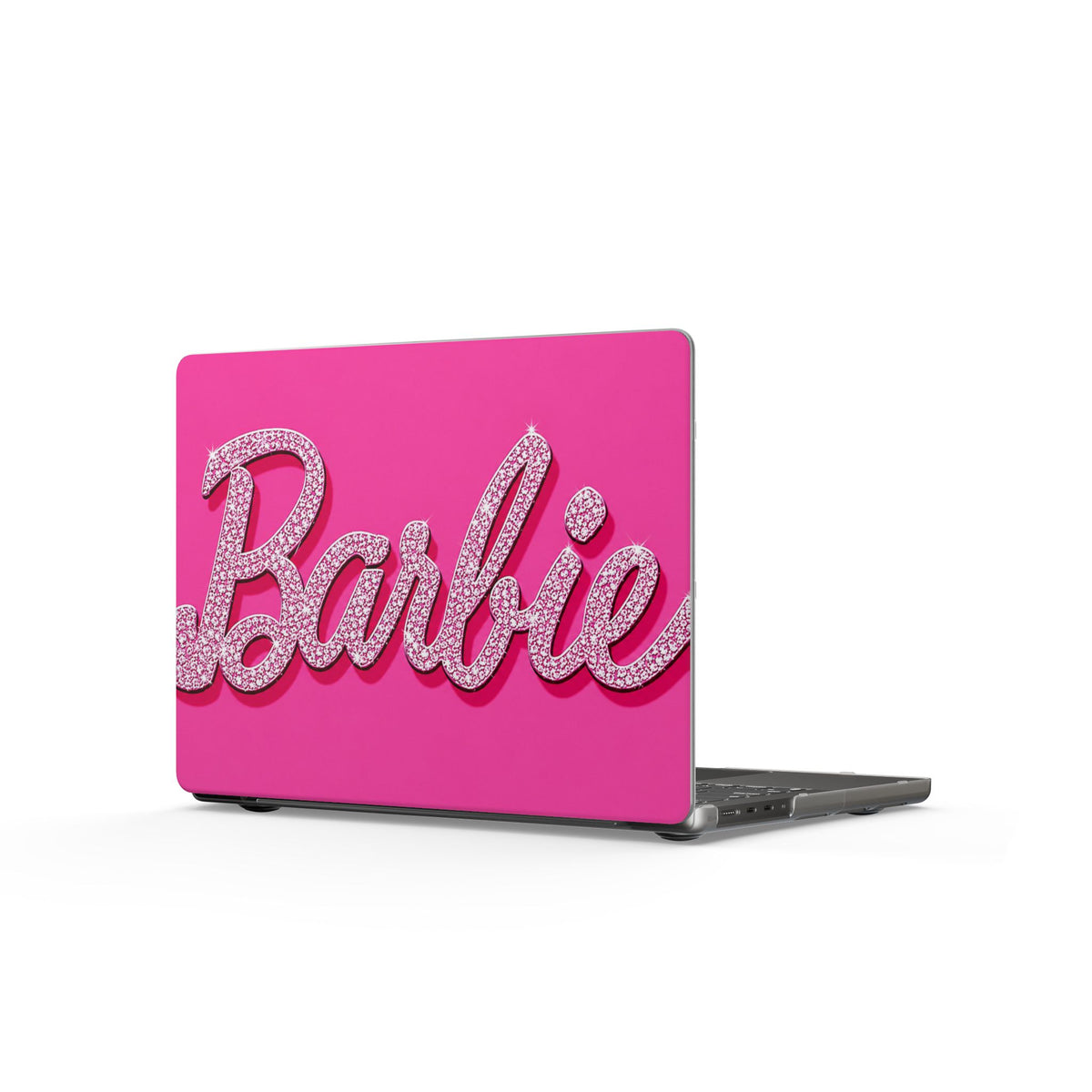 Pink Bedazzled Barbie Macbook Case