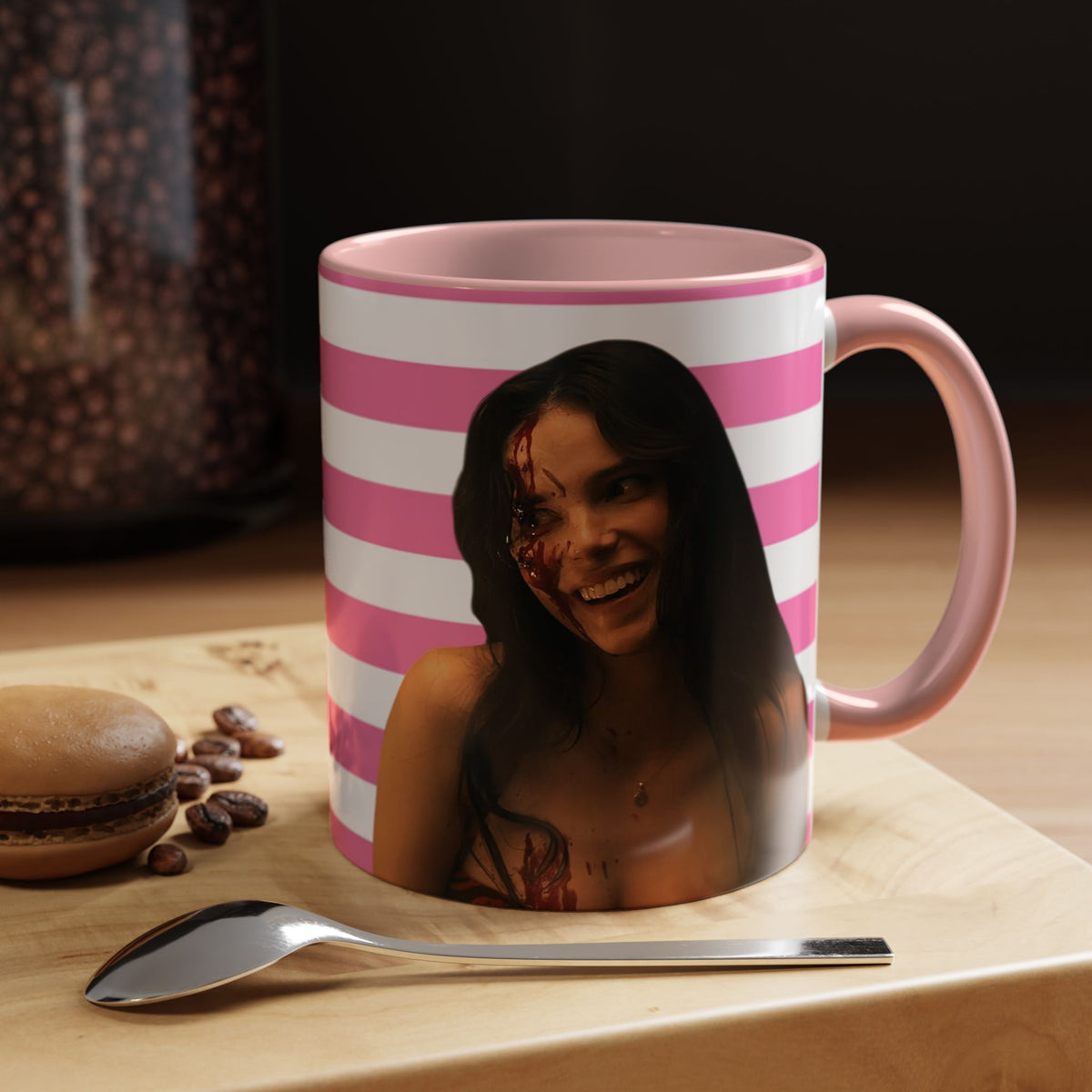 Inde Navarette Pink America Flag Mug I Obsession