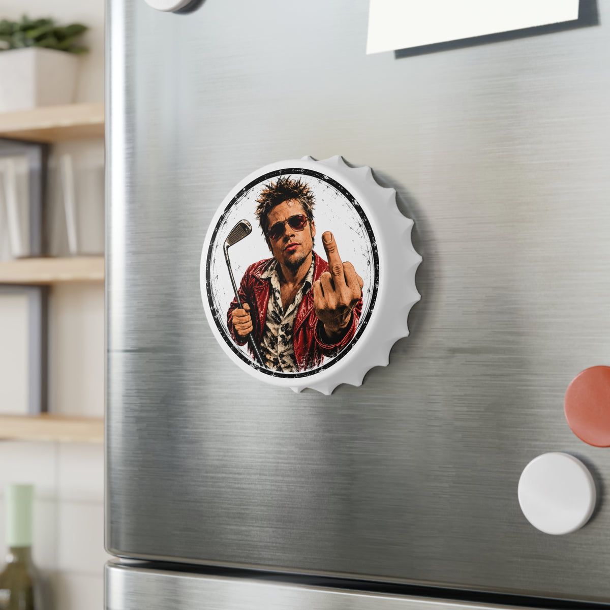 Tyler Durden, Brad Pitt, Fight Club Bottle Opener I Fight Club