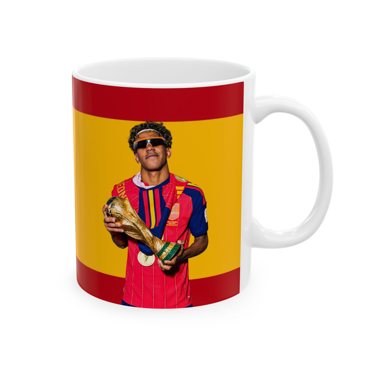 Lamine Yamal Spain FIFA World Cup 2026 Champion Mug I Football