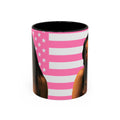 Inde Navarette Pink America Flag Mug I Obsession