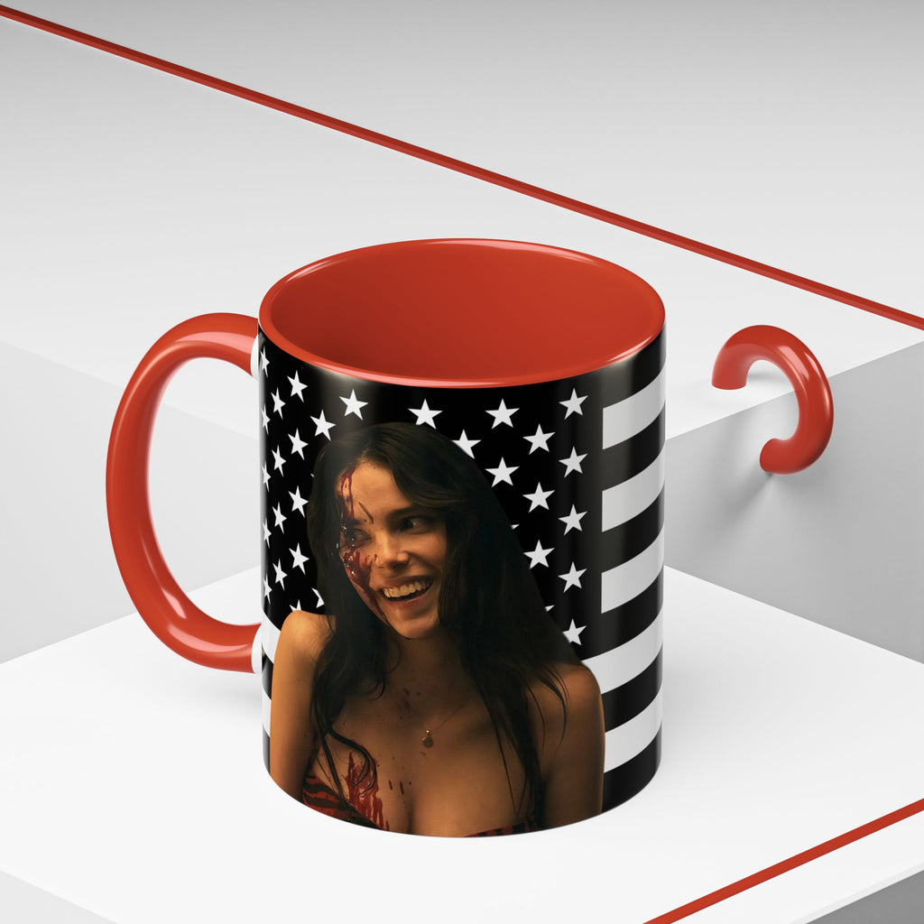 Inde Navarette Black America Flag Mug I Obsession