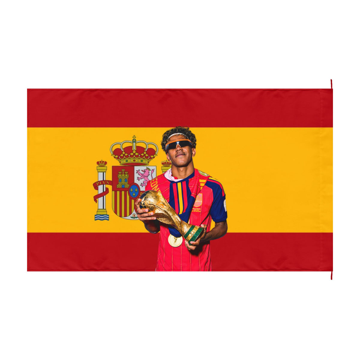 Double-Sided Lamine Yamal Spain FIFA World Cup 2026 Champion Flag I Football