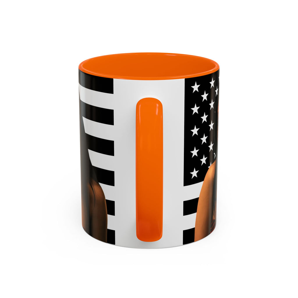 Inde Navarette Black America Flag Mug I Obsession