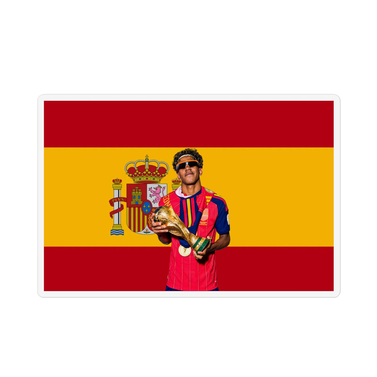 Lamine Yamal Spain FIFA World Cup 2026 Champion Magnet I Football