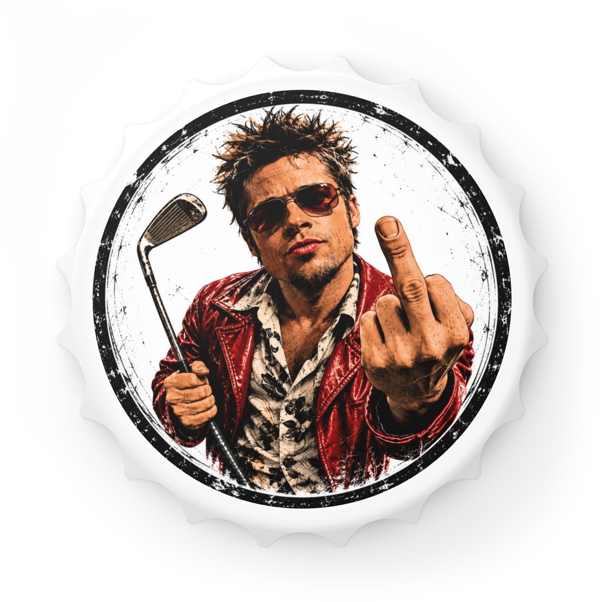 Tyler Durden, Brad Pitt, Fight Club Bottle Opener I Fight Club