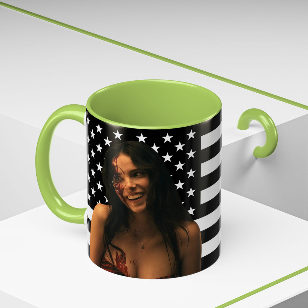 Inde Navarette Black America Flag Mug I Obsession