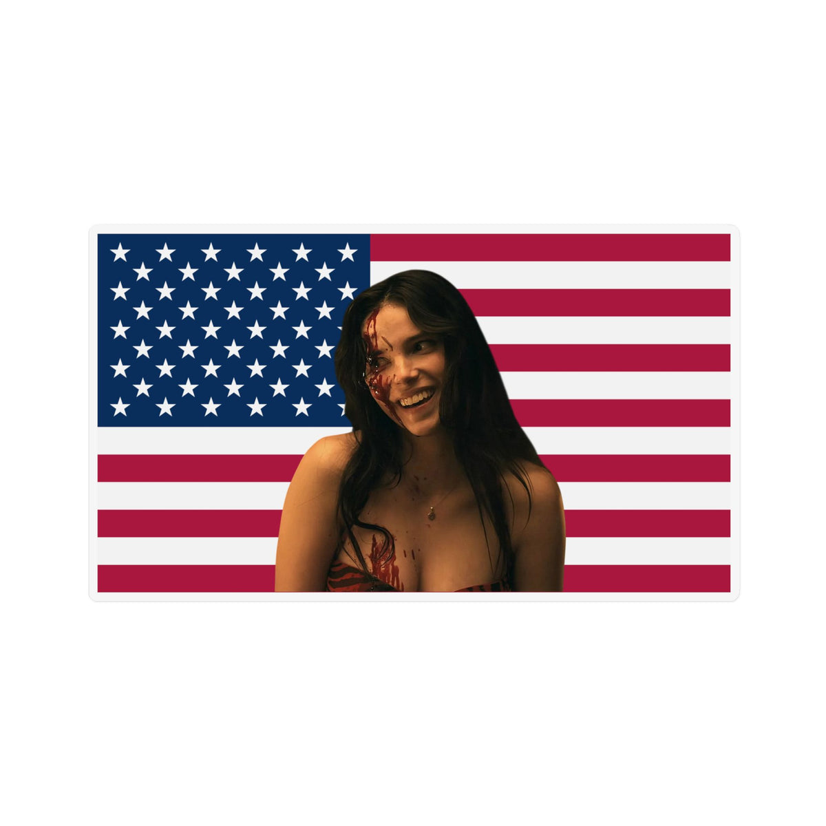 Inde Navarette America Flag Magnet I Obsession