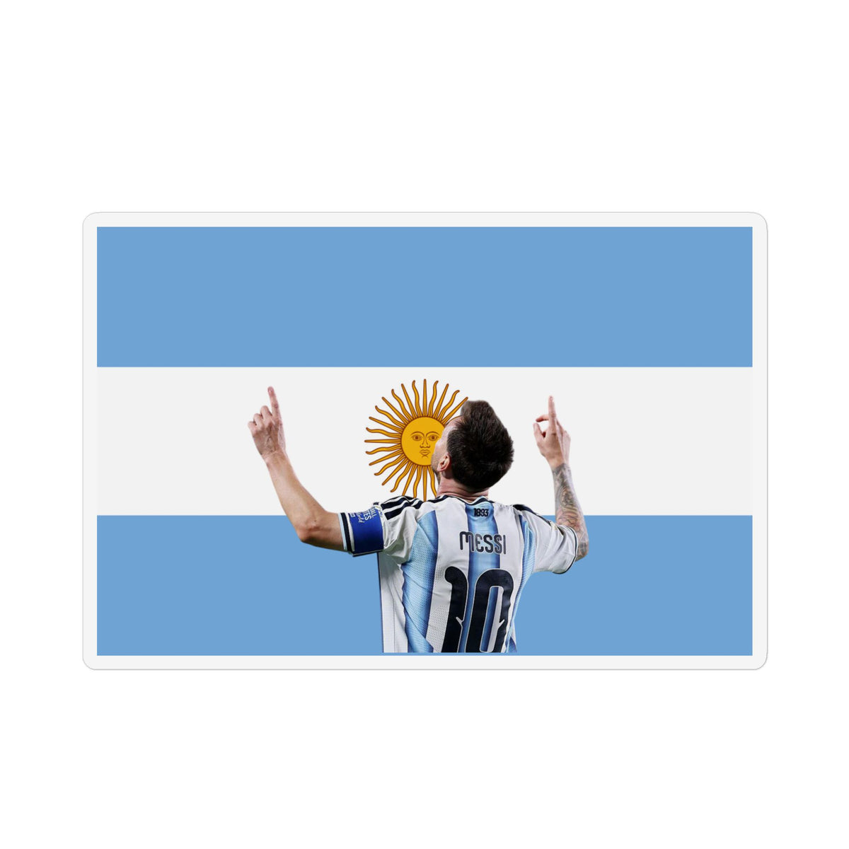 Lionel Messi Argentina FIFA World Cup 2026 Football Magnet