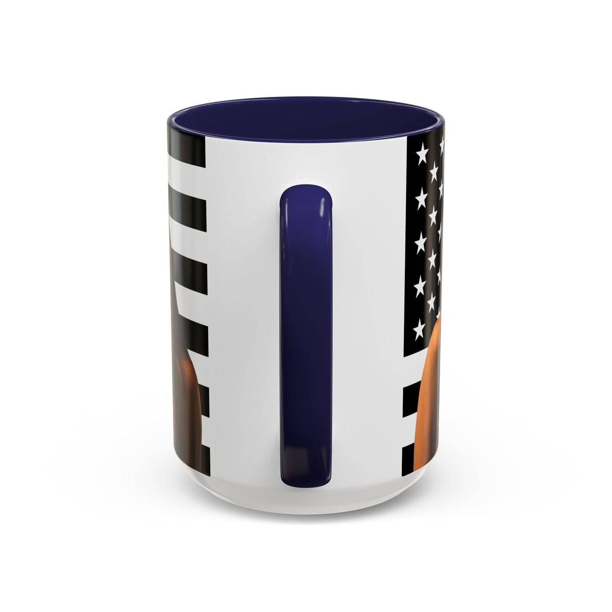 Inde Navarette Black America Flag Mug I Obsession