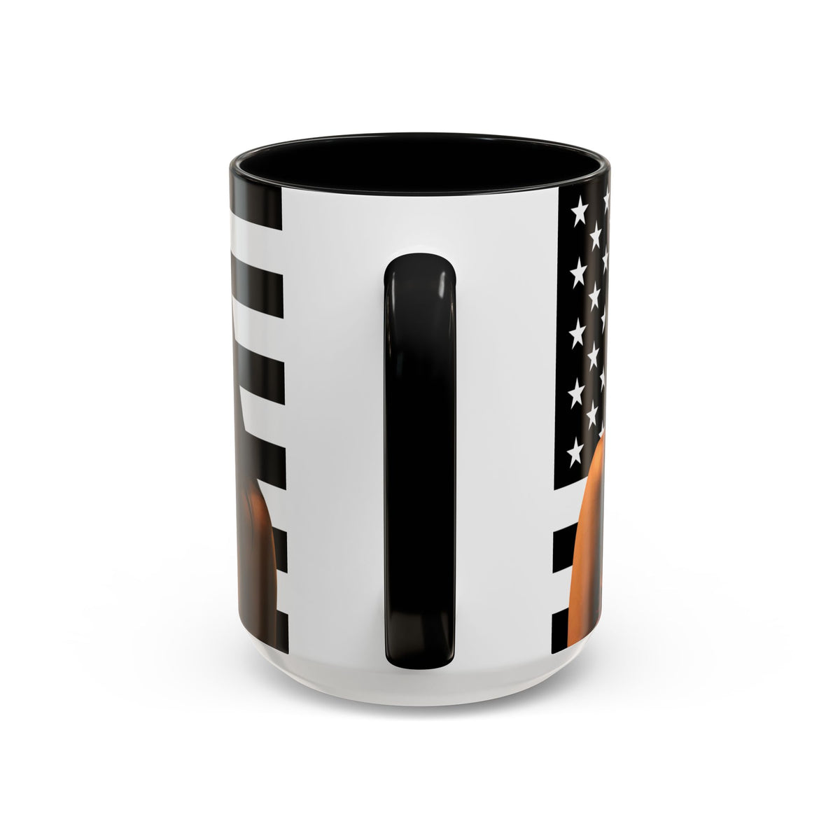 Inde Navarette Black America Flag Mug I Obsession