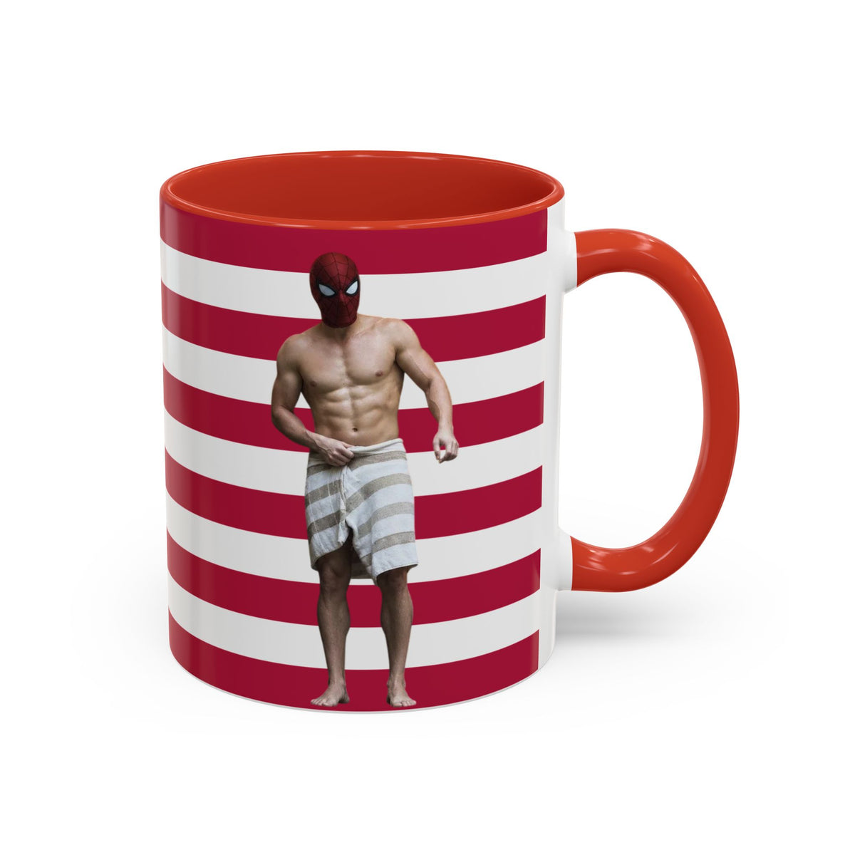 Spiderman Brand New Day American Flag Mug I Shirtless Hot Tub Scene