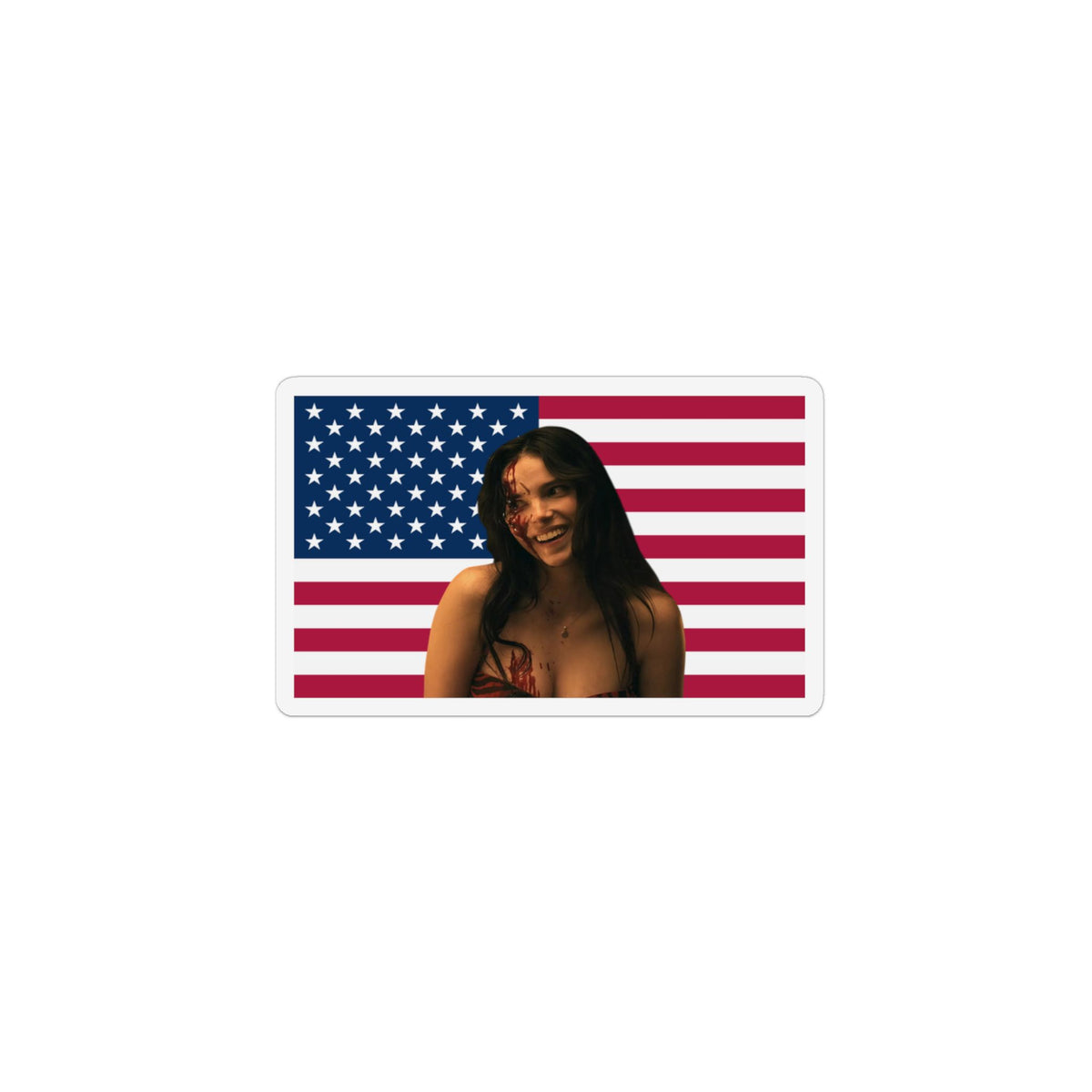 Inde Navarette America Flag Magnet I Obsession
