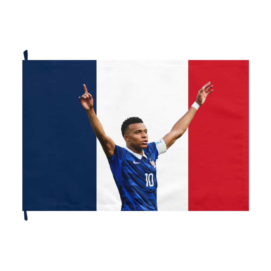 Double-Sided Kylian Mbappe Football FIFA World Cup 2026 France Flag