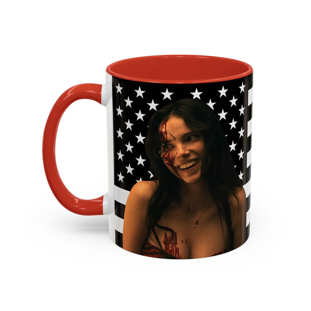 Inde Navarette Black America Flag Mug I Obsession