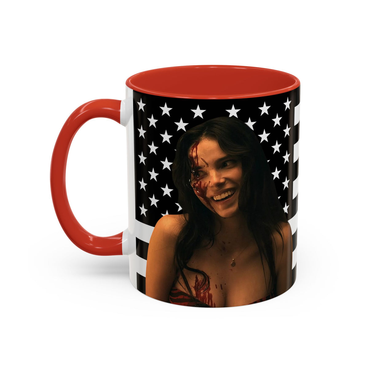 Inde Navarette Black America Flag Mug I Obsession