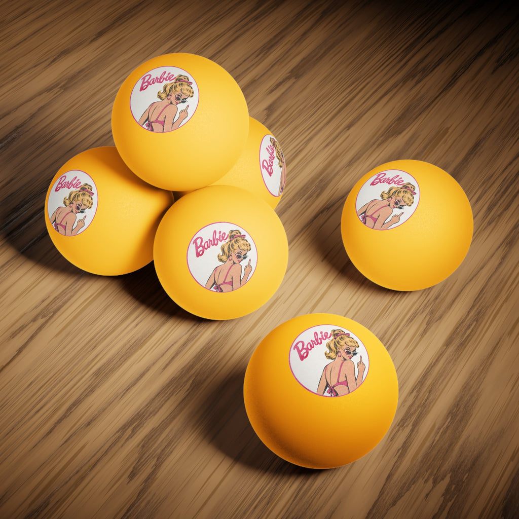 Barbie Retro Middle Finger Ping Pong Ball I Barbie