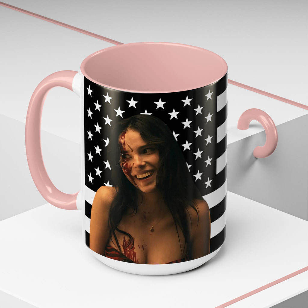 Inde Navarette Black America Flag Mug I Obsession