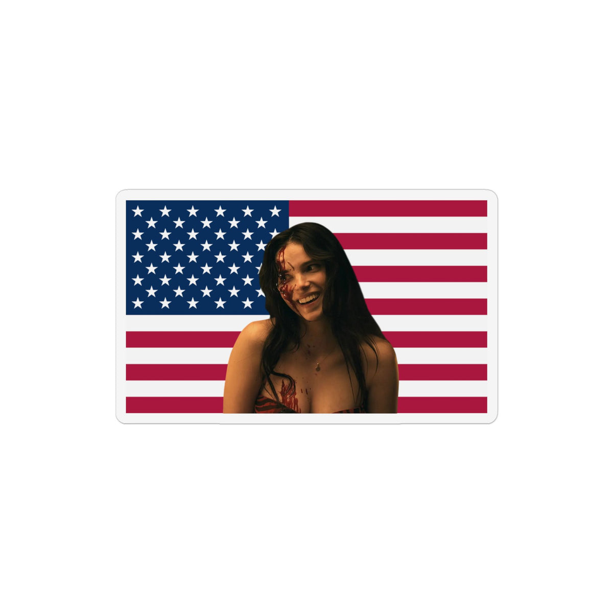 Inde Navarette America Flag Magnet I Obsession