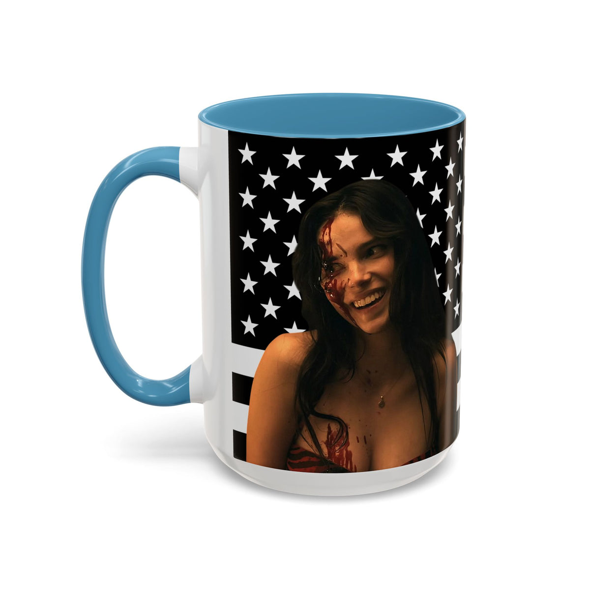Inde Navarette Black America Flag Mug I Obsession