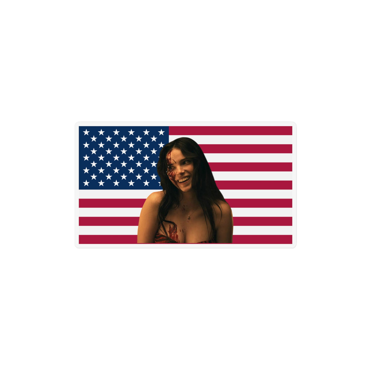 Inde Navarette America Flag Magnet I Obsession