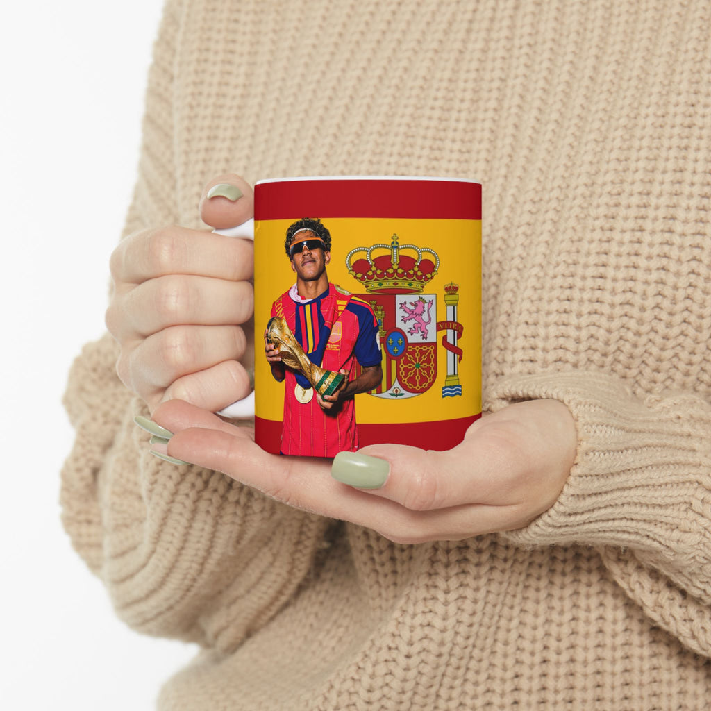 Lamine Yamal Spain FIFA World Cup 2026 Champion Mug I Football