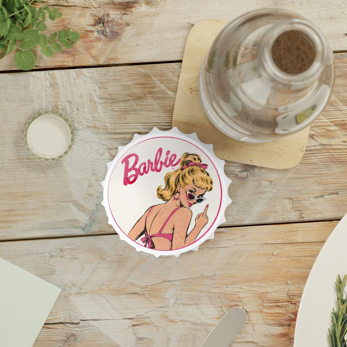 Barbie Retro Magnetic Bottle Opener I Barbie
