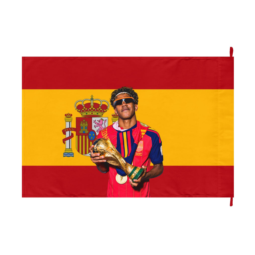 Double-Sided Lamine Yamal Spain FIFA World Cup 2026 Champion Flag I Football