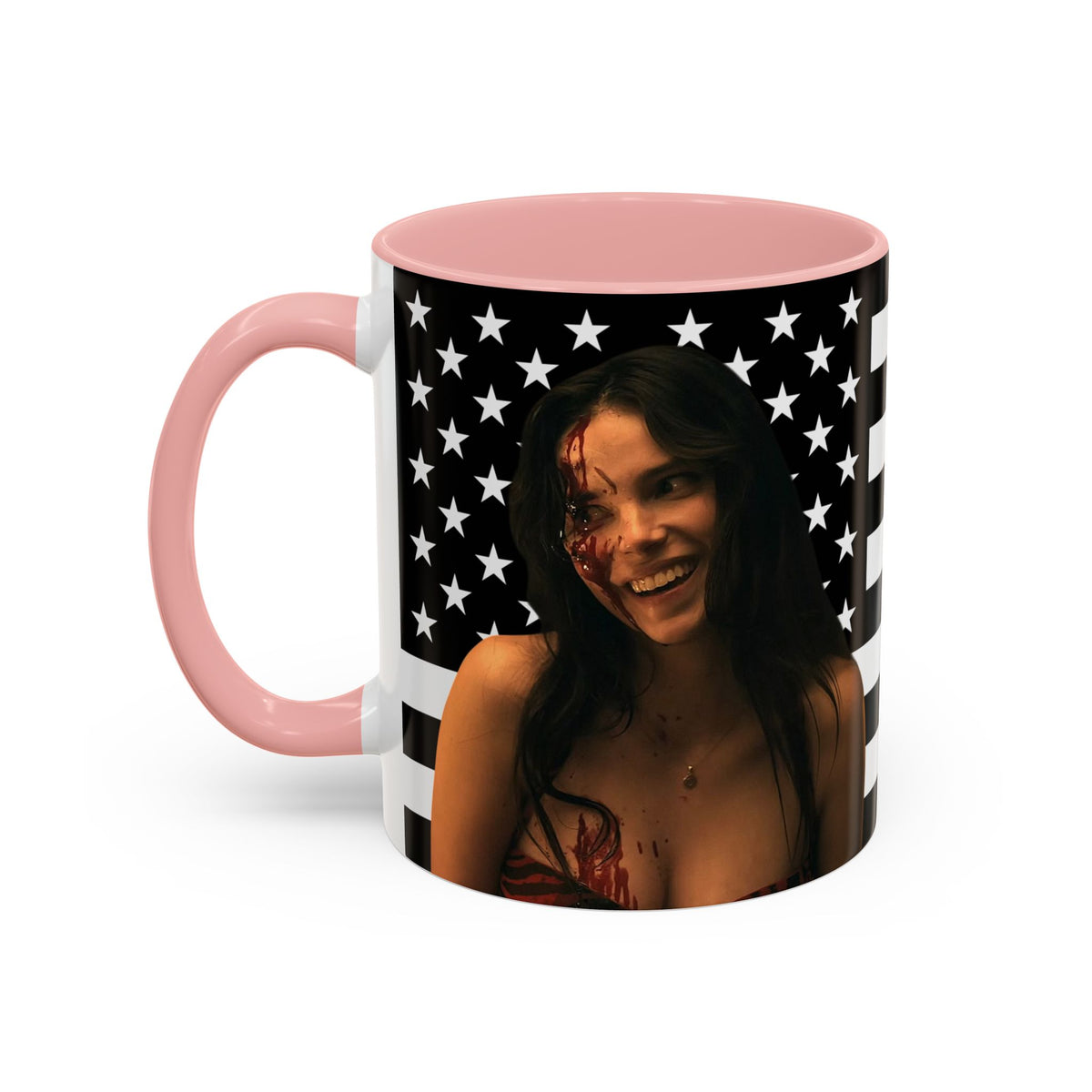 Inde Navarette Black America Flag Mug I Obsession