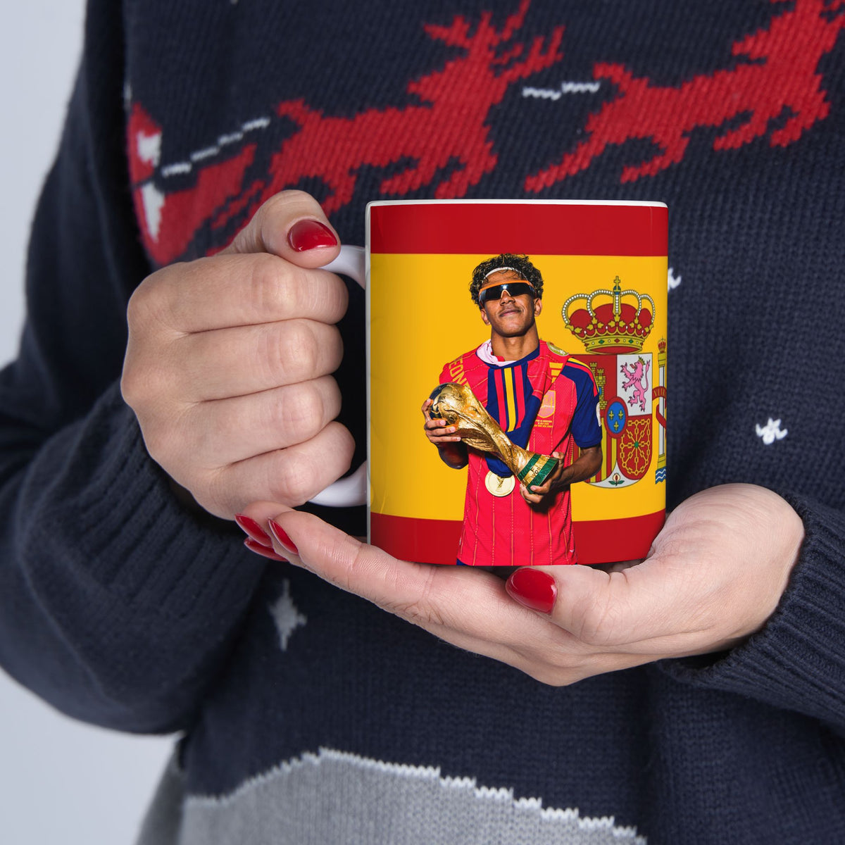 Lamine Yamal Spain FIFA World Cup 2026 Champion Mug I Football