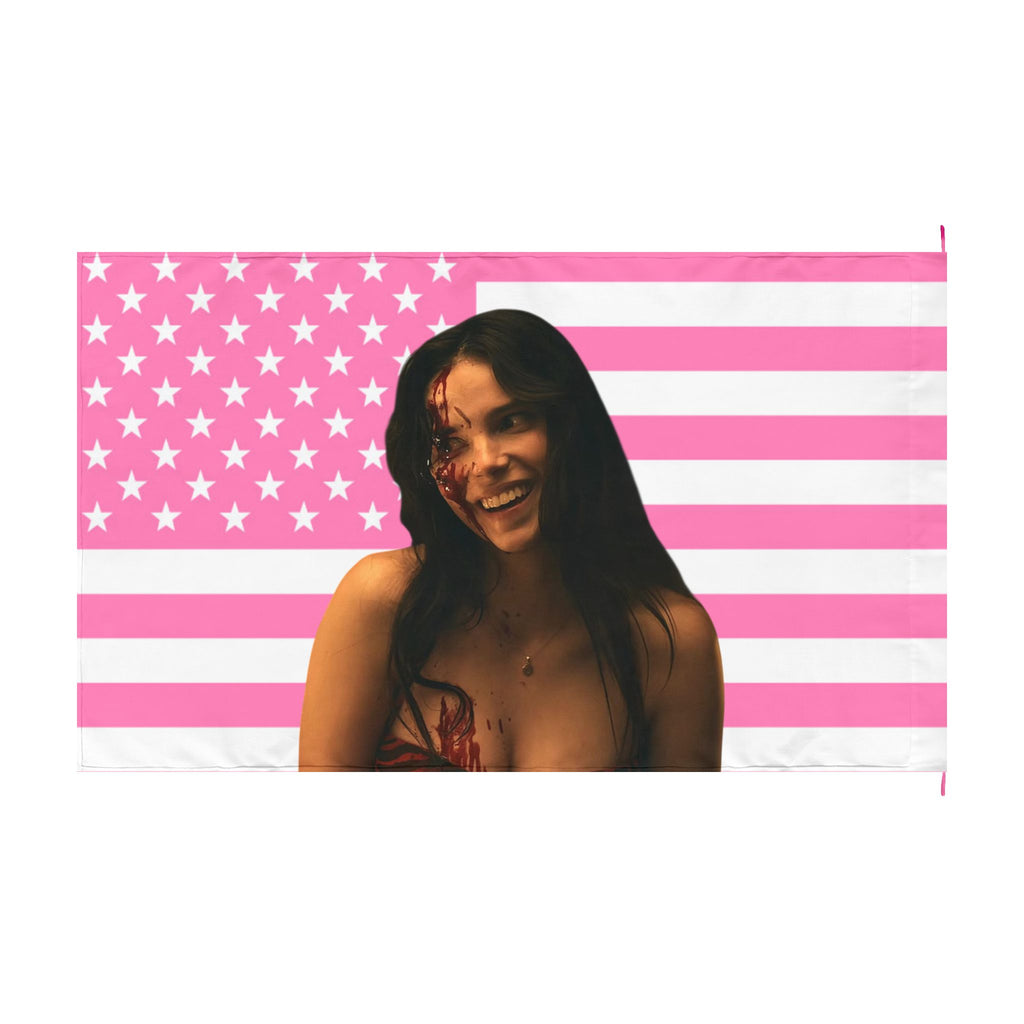 Inde Navarette Pink Double-Sided America Flag I Obsession