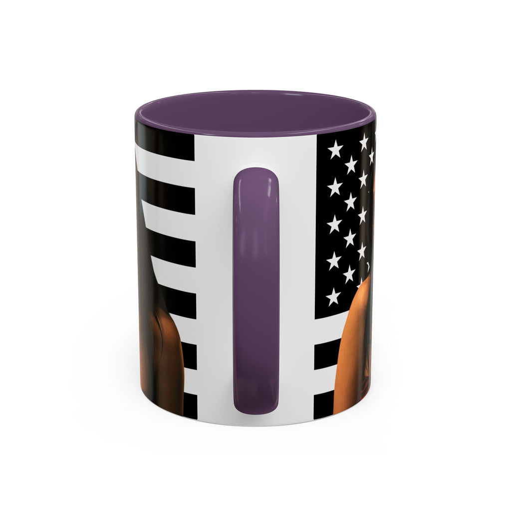 Inde Navarette Black America Flag Mug I Obsession