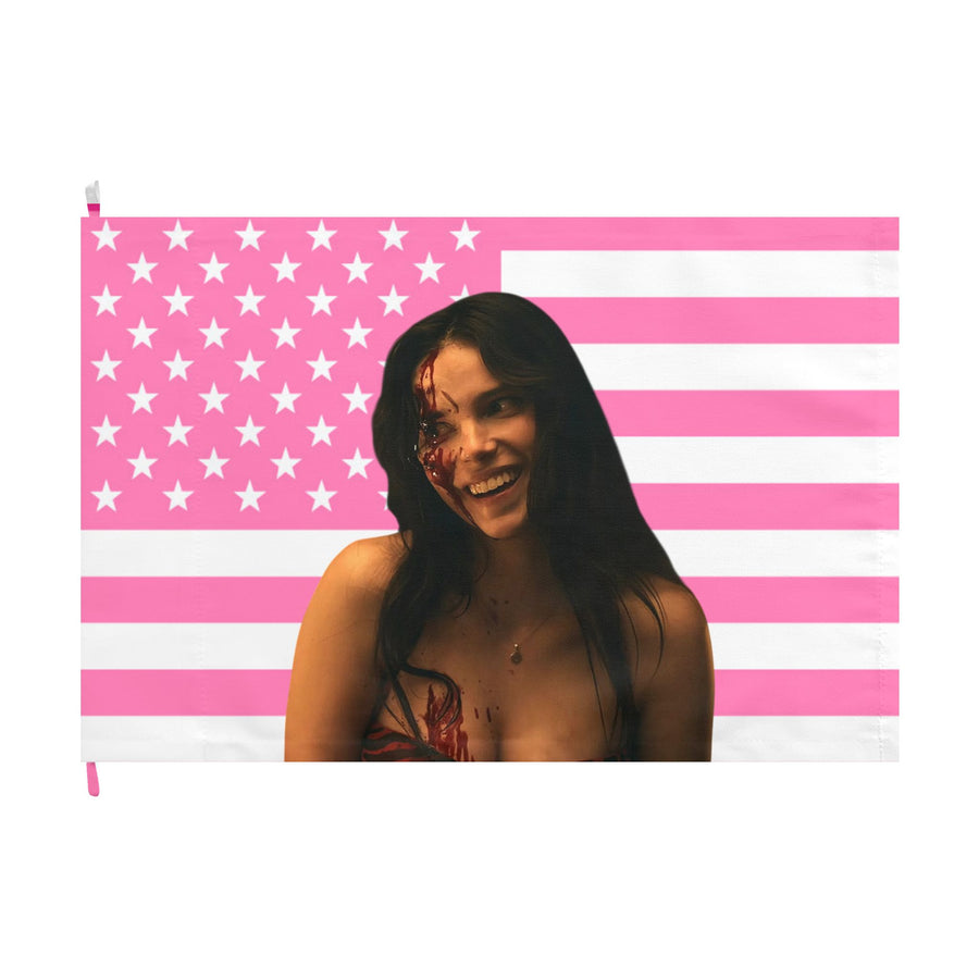 Inde Navarette Pink Double-Sided America Flag I Obsession