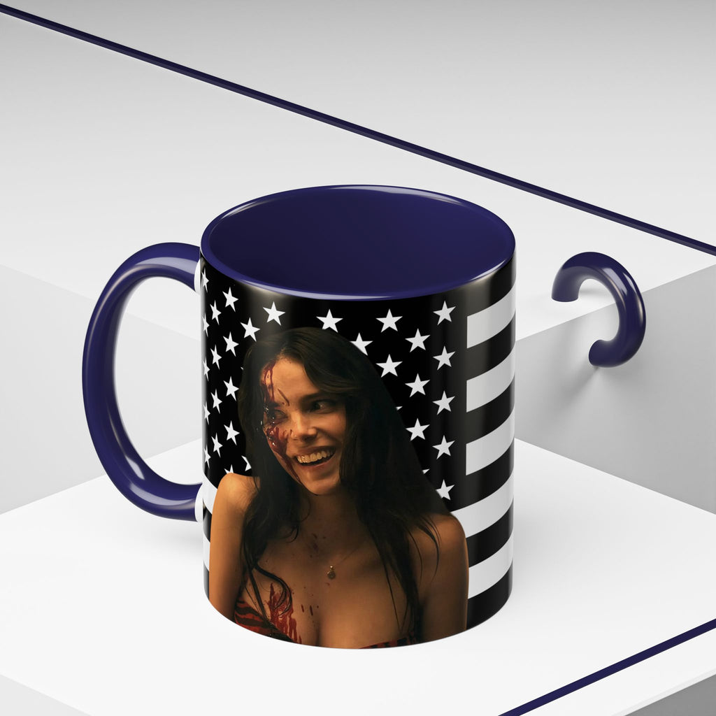 Inde Navarette Black America Flag Mug I Obsession