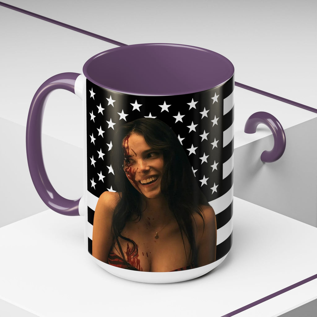 Inde Navarette Black America Flag Mug I Obsession