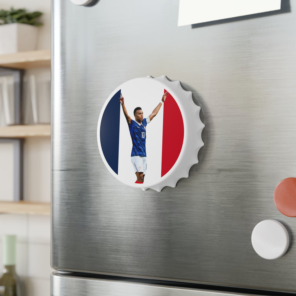 Magnetic Kylian Mbappe FIFA World Cup 2026 France Bottle Opener I Football