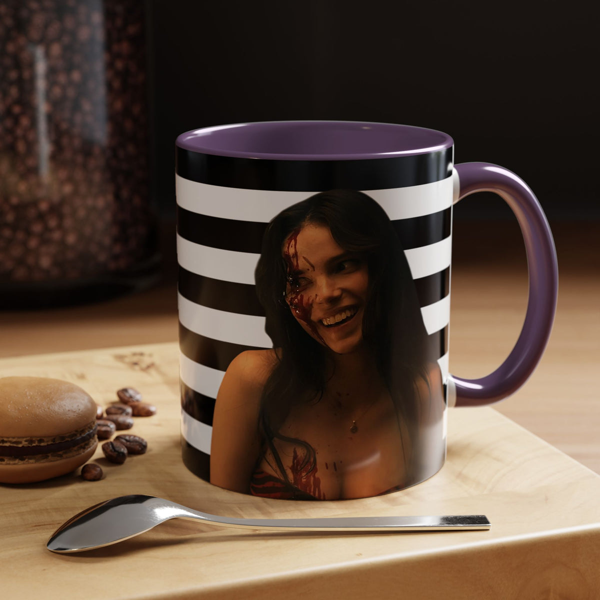 Inde Navarette Black America Flag Mug I Obsession