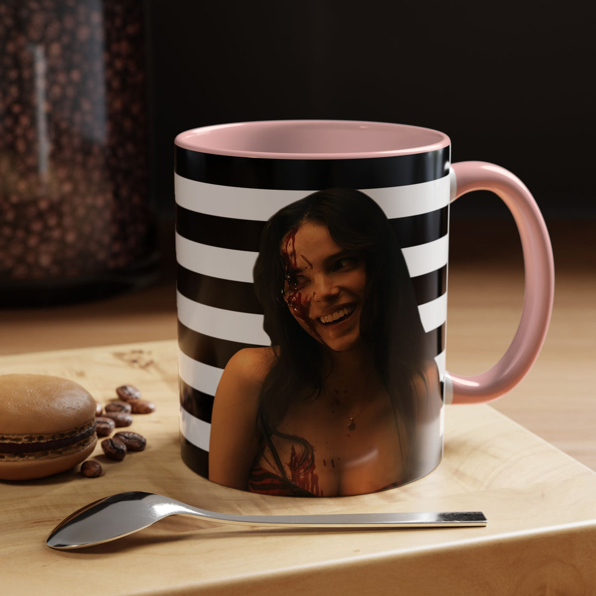 Inde Navarette Black America Flag Mug I Obsession