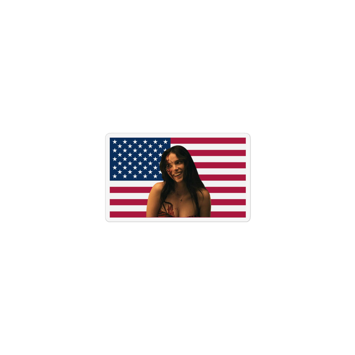 Inde Navarette America Flag Magnet I Obsession