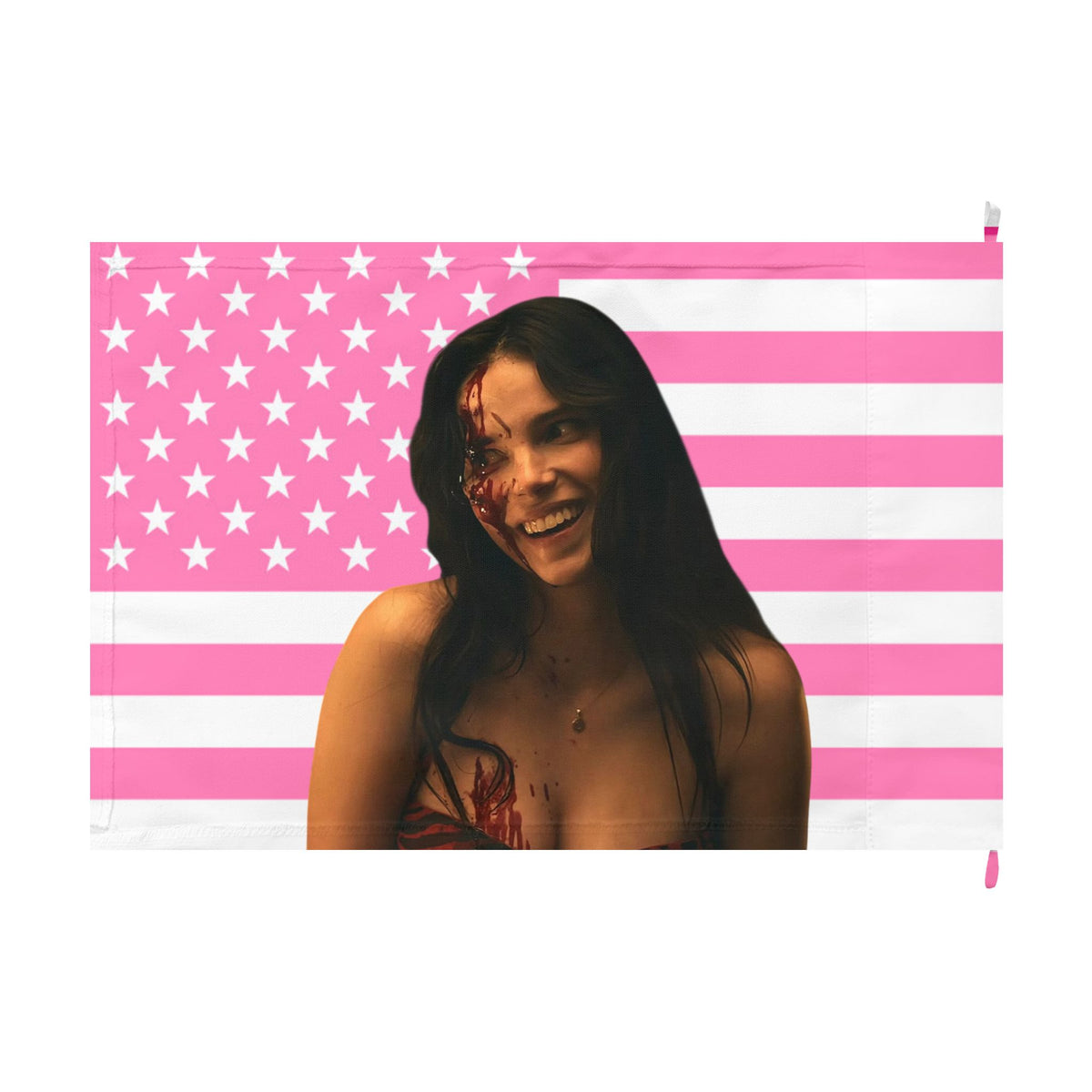 Inde Navarette Pink Double-Sided America Flag I Obsession