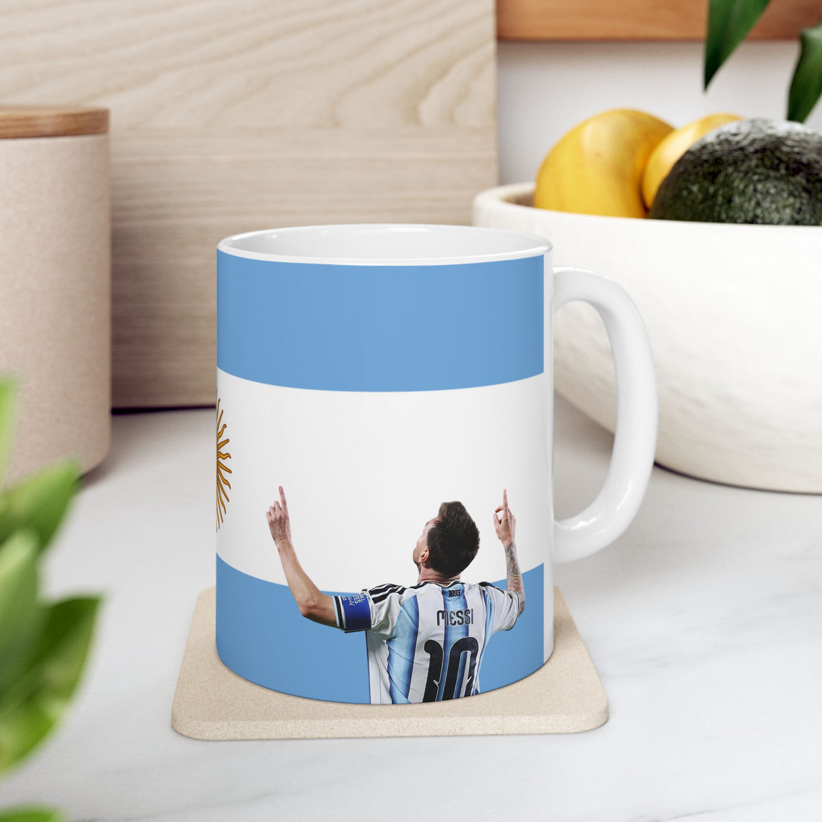 Lionel Messi Argentina FIFA World Cup 2026 Football Mug