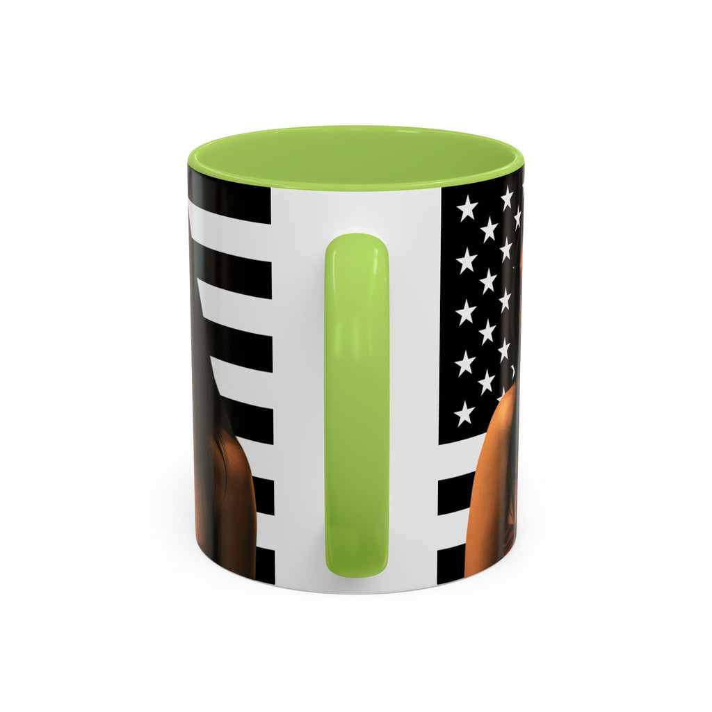 Inde Navarette Black America Flag Mug I Obsession