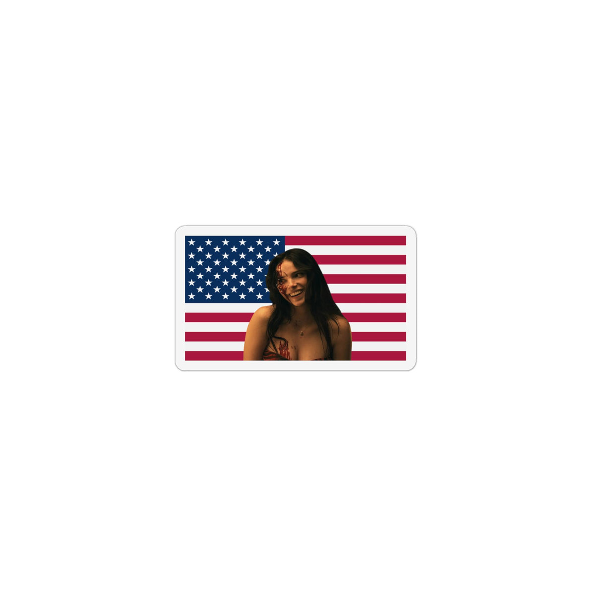 Inde Navarette America Flag Magnet I Obsession