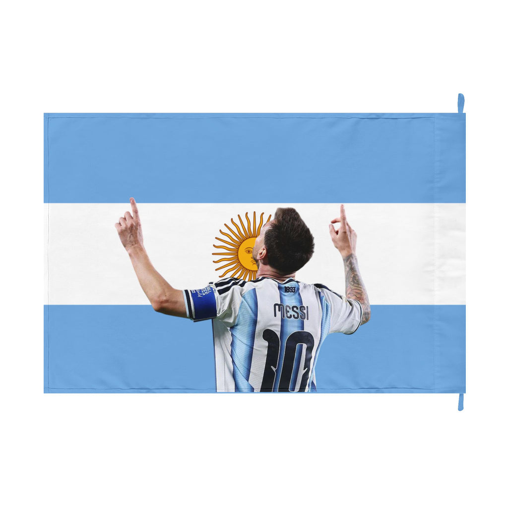 Double-Sided Lionel Messi Argentina Fifa World Cup 2026 Football Flag