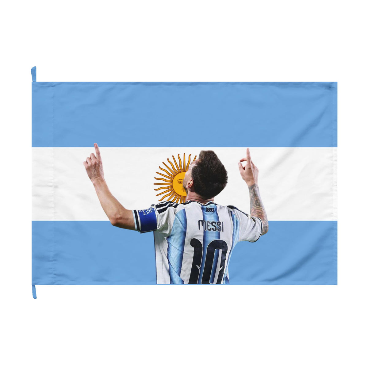Double-Sided Lionel Messi Argentina Fifa World Cup 2026 Football Flag